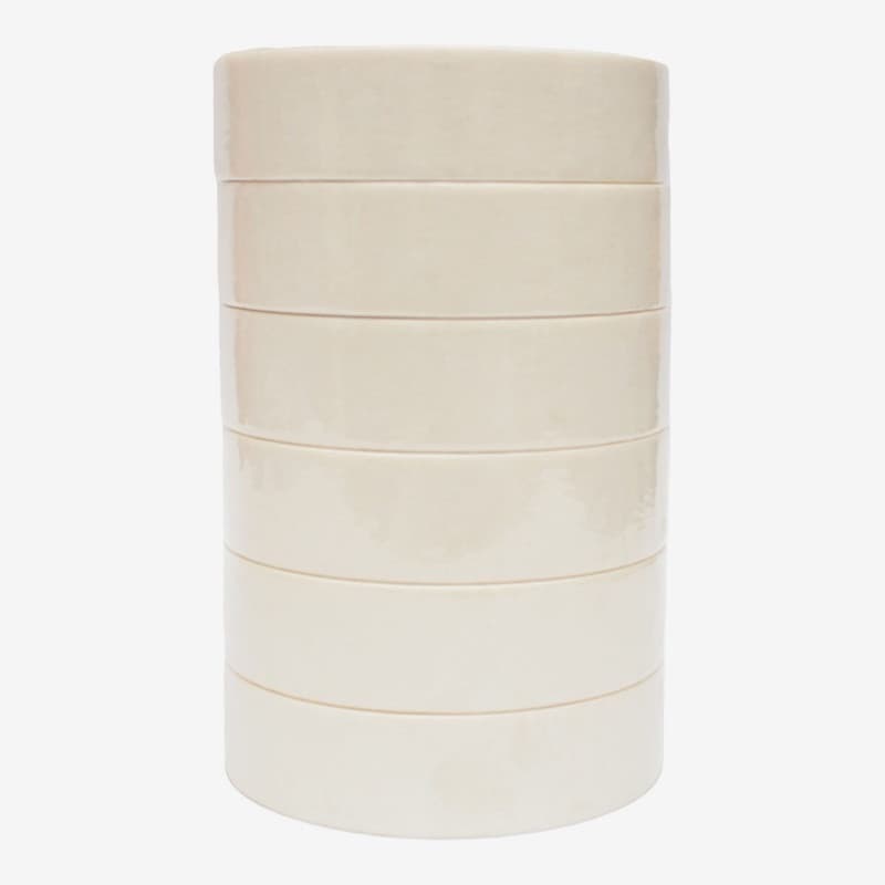 White Color Camat 2" Masking Tape Pack Of 6 (5 mtr Roll)