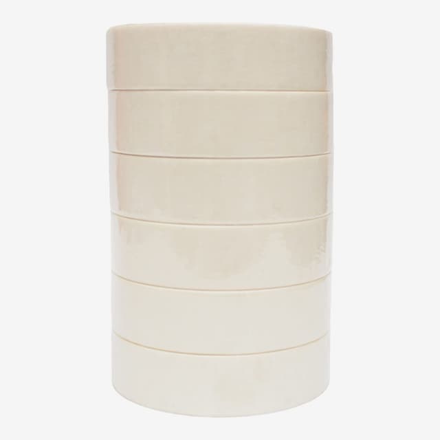 White Color Camat 2" Masking Tape Pack Of 6 (5 mtr Roll)